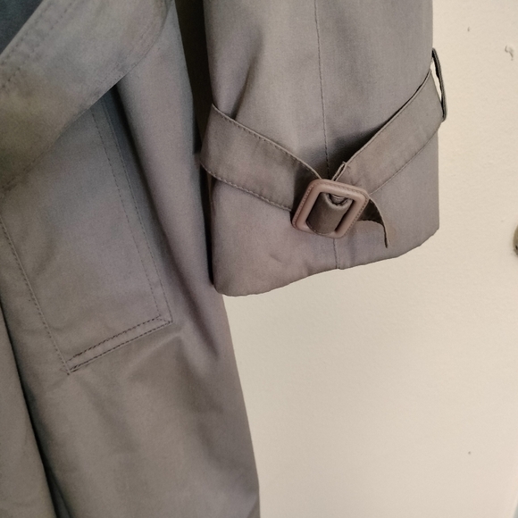 Worthington Classic Thermolite Trench Coat Beige Belted 18W Removable Lining - Picture 5 of 10